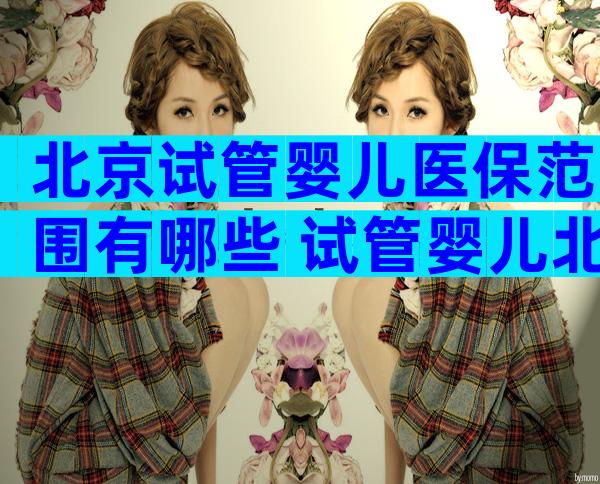 北京试管婴儿医保范围有哪些 试管婴儿北京社保有报销吗